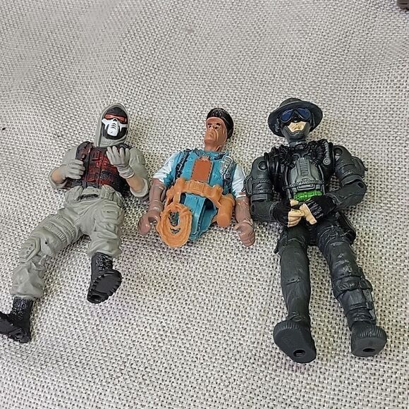 Lanard the Corps figures ( GI Joe?) Plus extras - Picture 2 of 10
